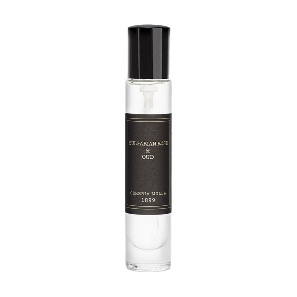 Ароматичний спрей для тіла та текстилю Cereria Molla Bulgarian Rose &amp; Oud унісекс, 15 мл